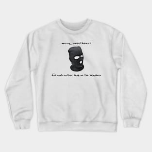 Balaclava Crewneck Sweatshirt